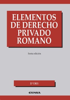 Elementos de derecho privado romano