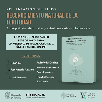 Presentación del libro "Reconocimiento natural de la fertilidad" (RNF)