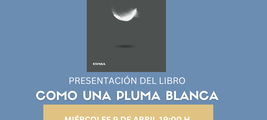 Presentación del libro "Como una pluma blanca" en Montevideo, Uruguay